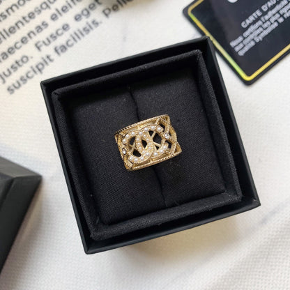 Bague Perle Grille
