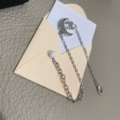 Pulsera con logotipo de diamante redondo