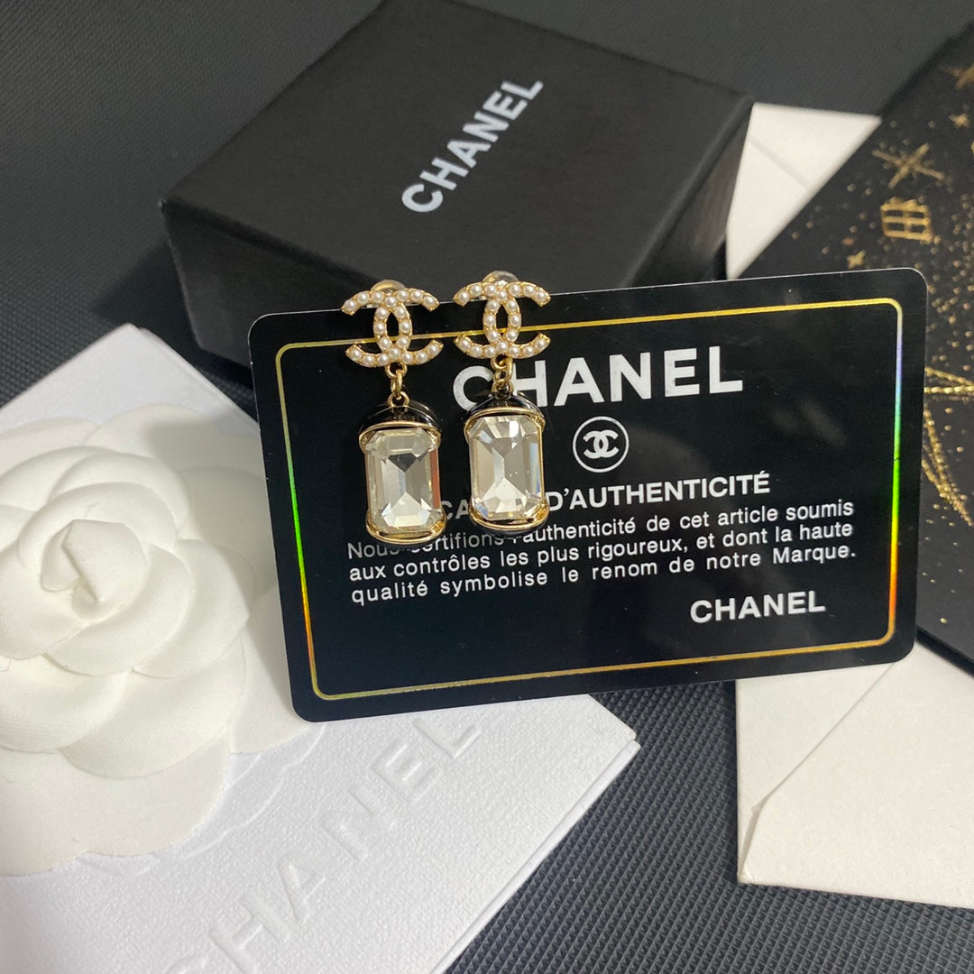 Aretes Vintage de Cristal