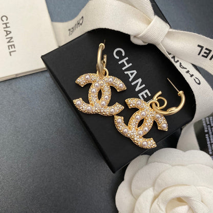 Boucles d'oreilles mode perles