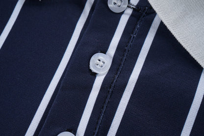 Polo rayé mode