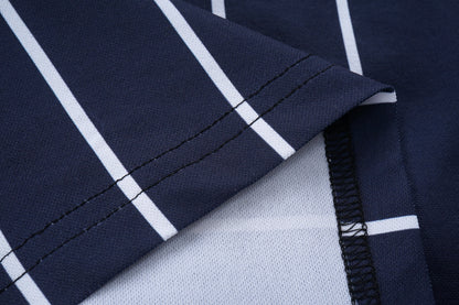 Polo rayé mode