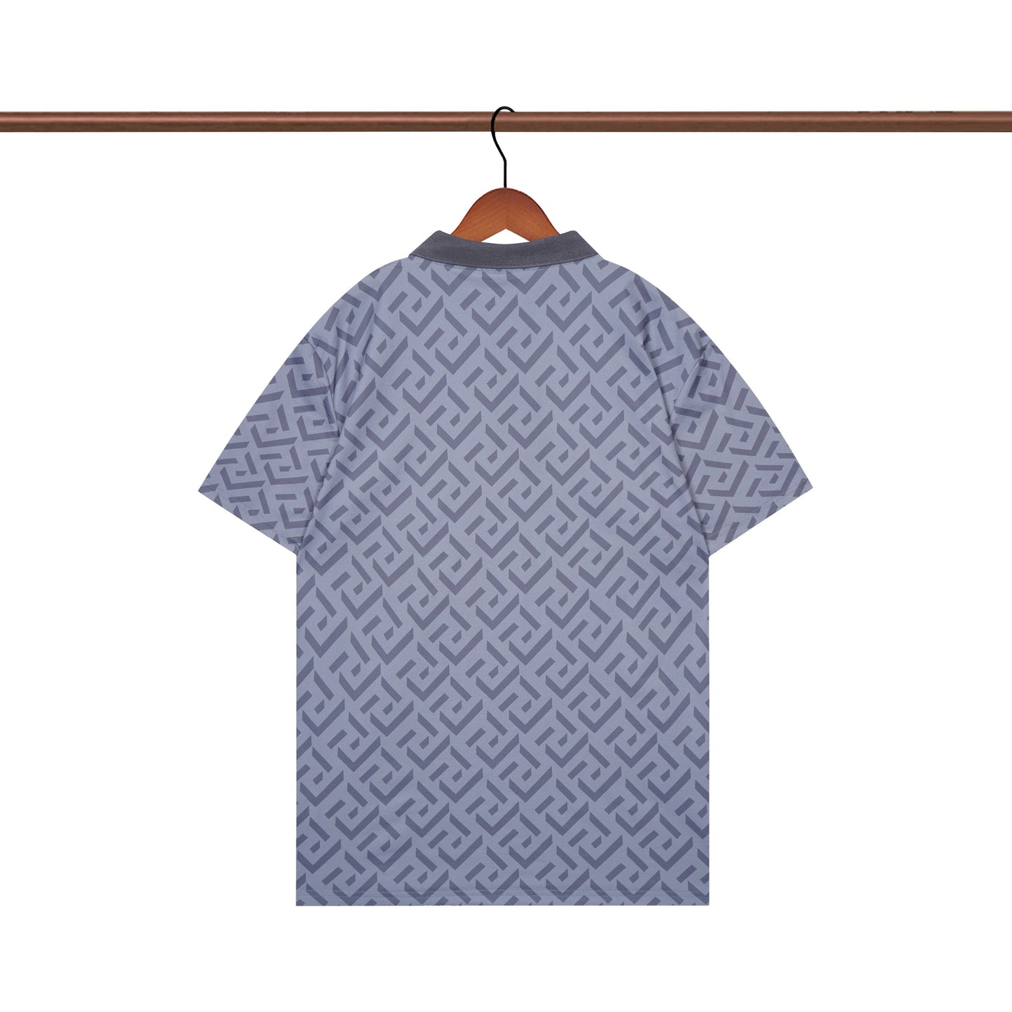 Polo tricoté classique bleu