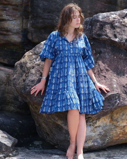 Robe courte Neera en Neela