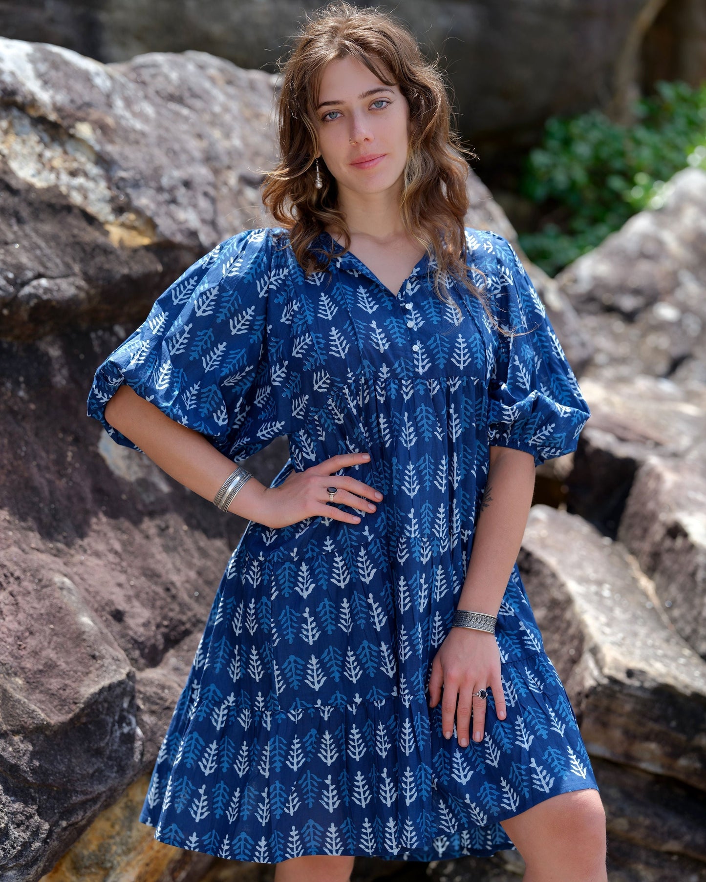 Robe courte Neera en Neela