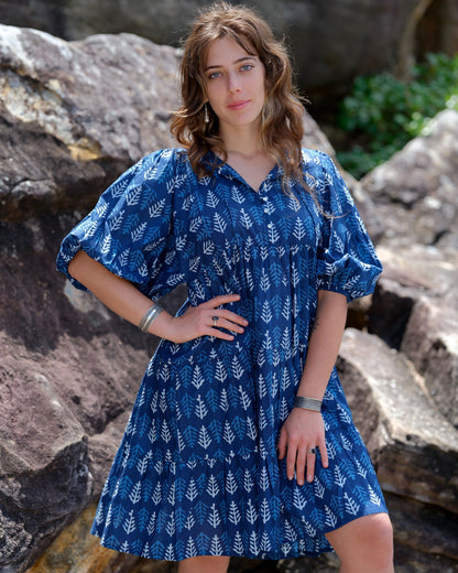 Robe courte Neera en Neela