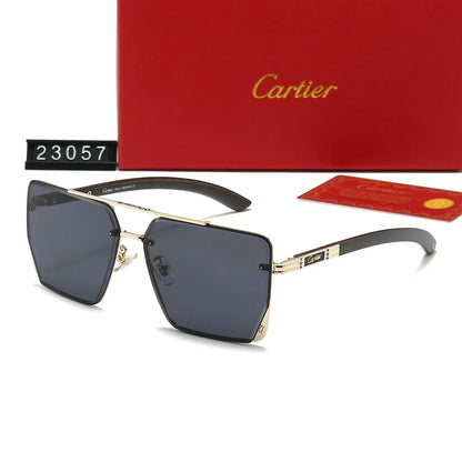 Lunettes de soleil rétro en métal