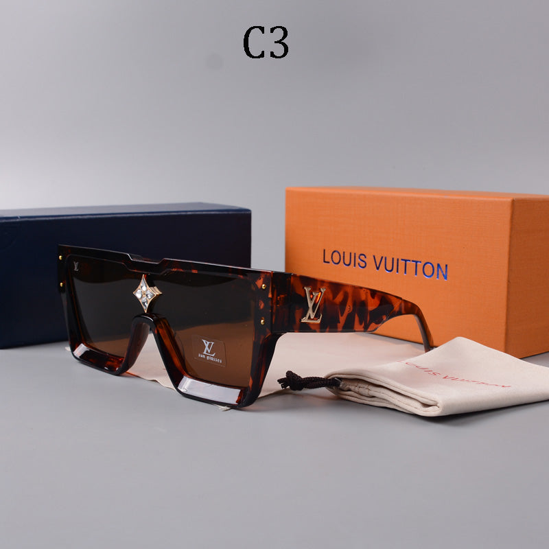 2024 nouvelles lunettes de soleil carrées unisexe 1486