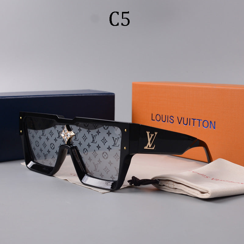 2024 nouvelles lunettes de soleil carrées unisexe 1486