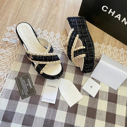 Sandalias de tacón de plataforma