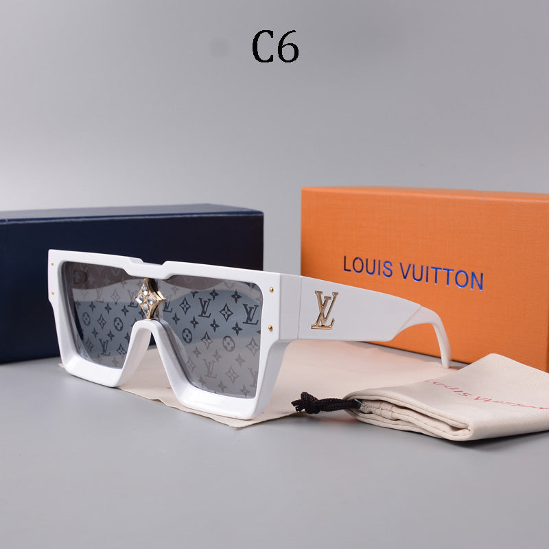 2024 nouvelles lunettes de soleil carrées unisexe 1486