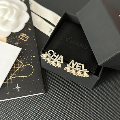 Aretes Corazón con Letra
