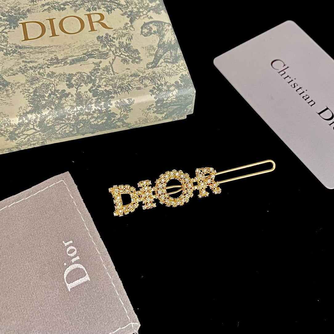Pince à cheveux Diamant Doré