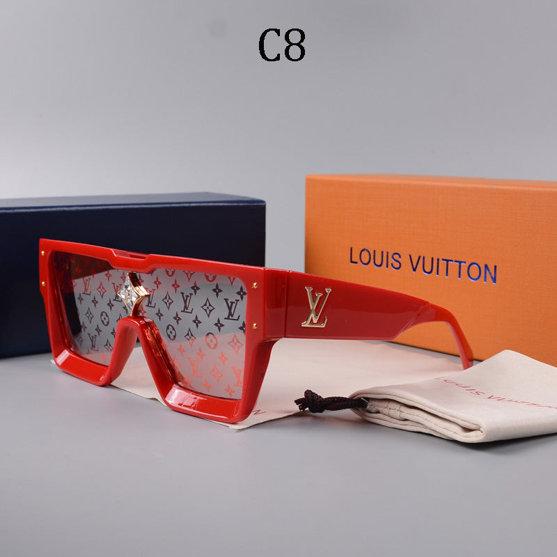 2024 nouvelles lunettes de soleil carrées unisexe 1486