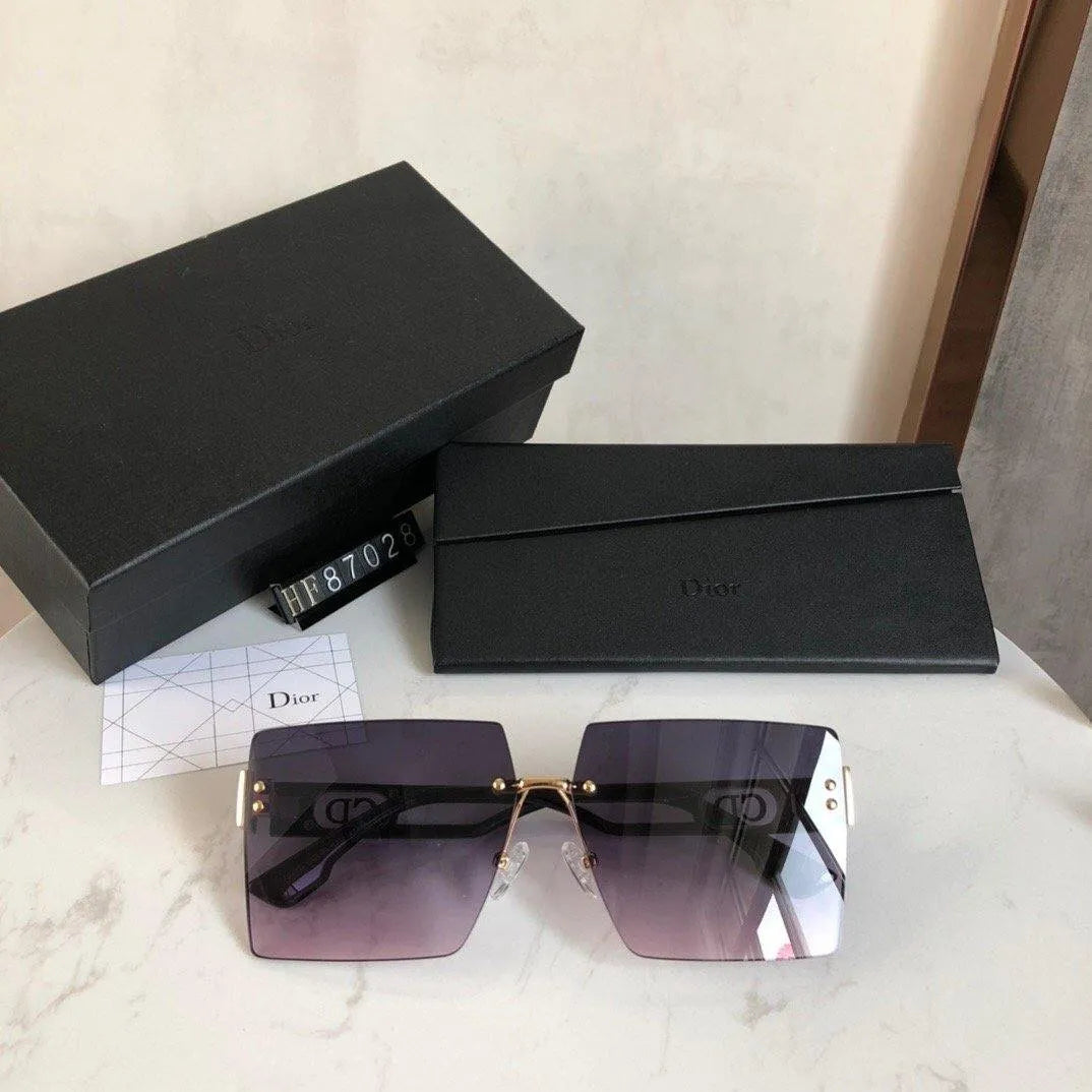 Lunettes de soleil D87028 de mode 4 couleurs