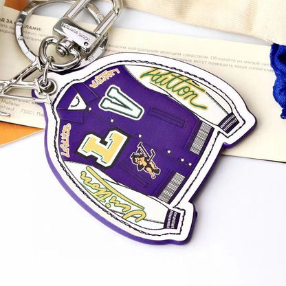 Porte-clés pendentif veste de baseball