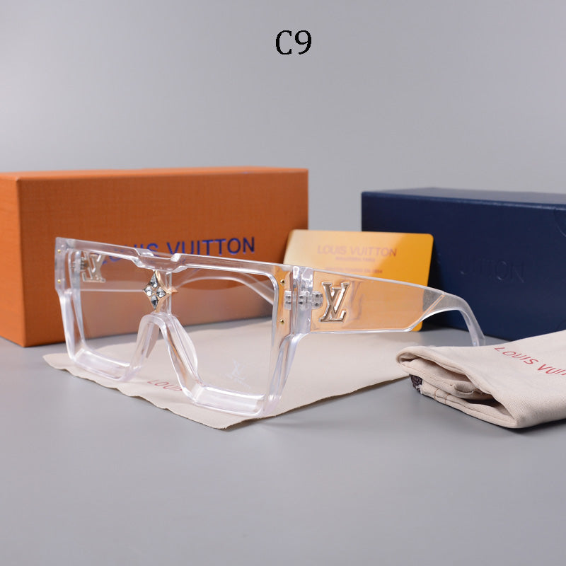 2024 nouvelles lunettes de soleil carrées unisexe 1486
