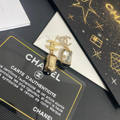 Aretes Vintage de Cristal
