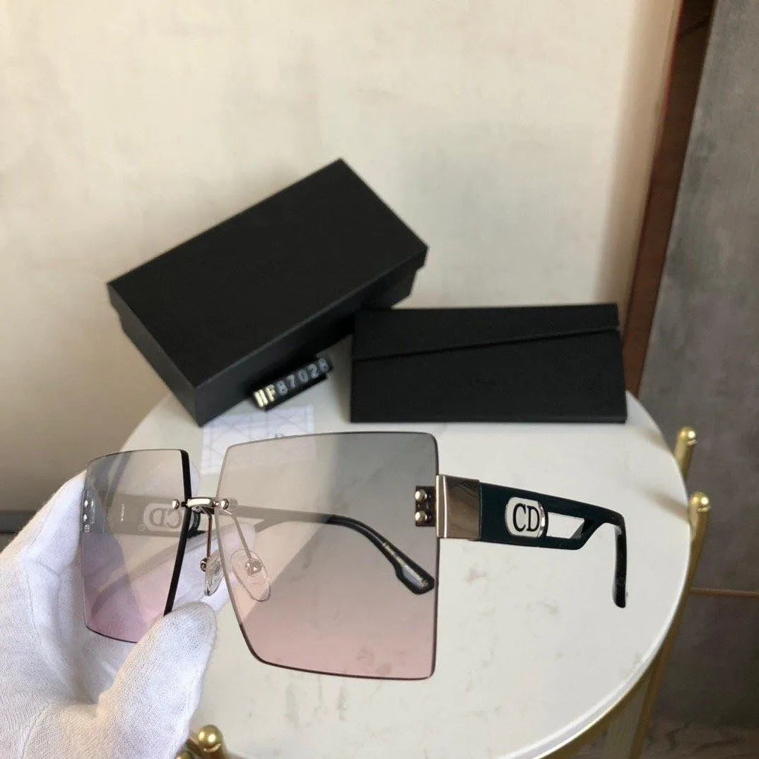 Lunettes de soleil D87028 de mode 4 couleurs