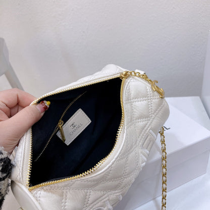 Bolso Cilindro Cadena Bordado
