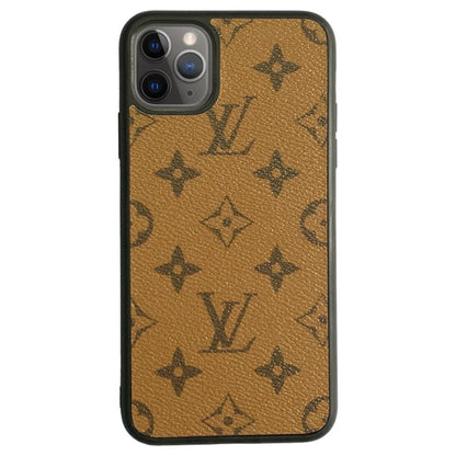Étui en cuir vintage