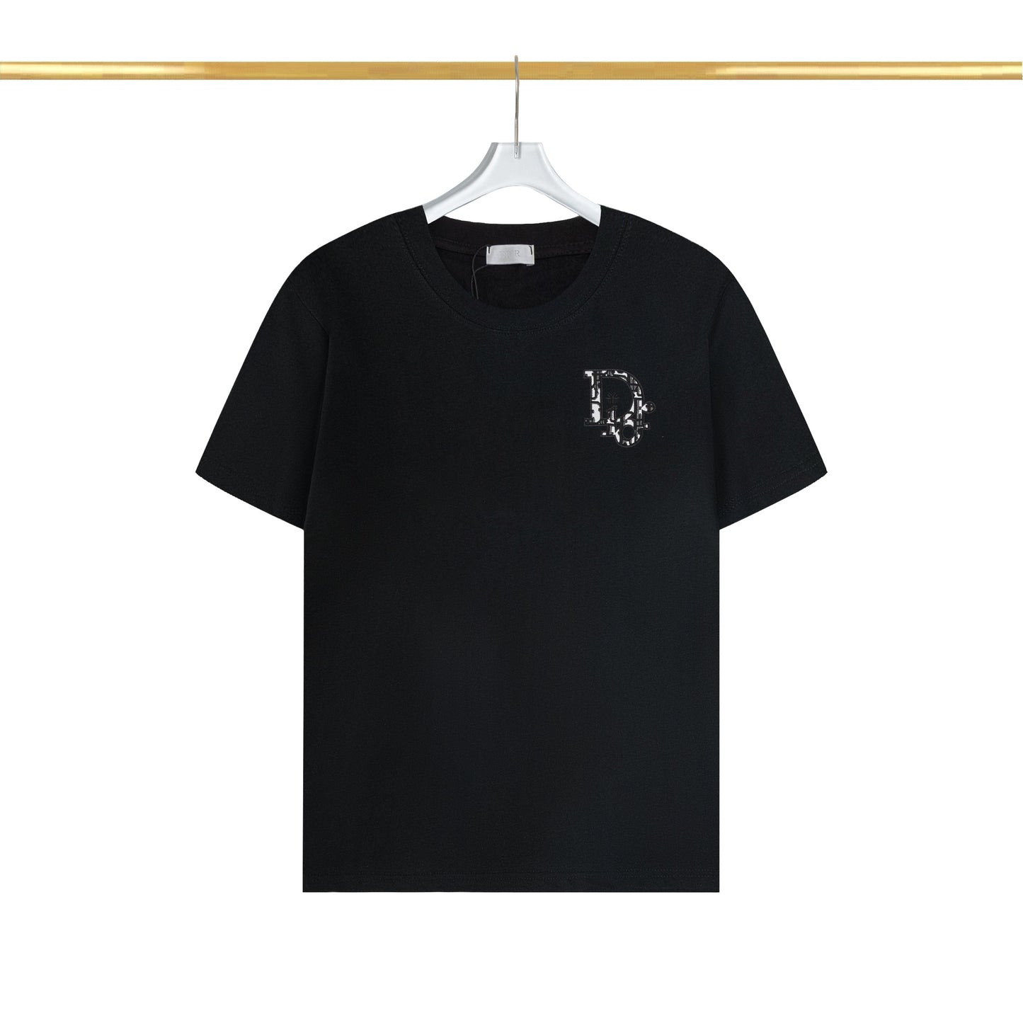 T-shirt uni imprimé simple