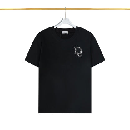 T-shirt uni imprimé simple