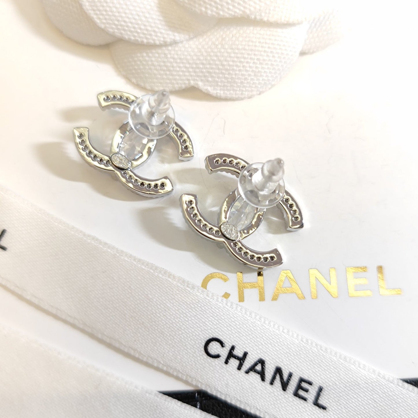 Pendientes de Cristal y Diamantes de Moda