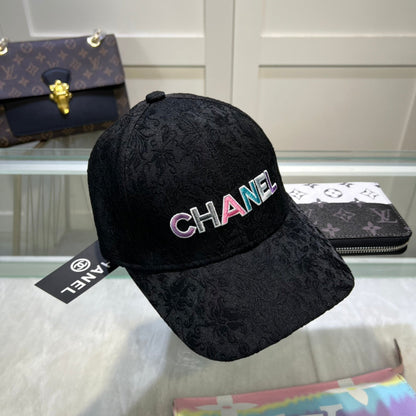 Casquette de baseball brodée colorée à motif 3D