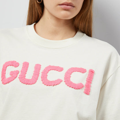 T-SHIRT COURT EN JERSEY DE COTON