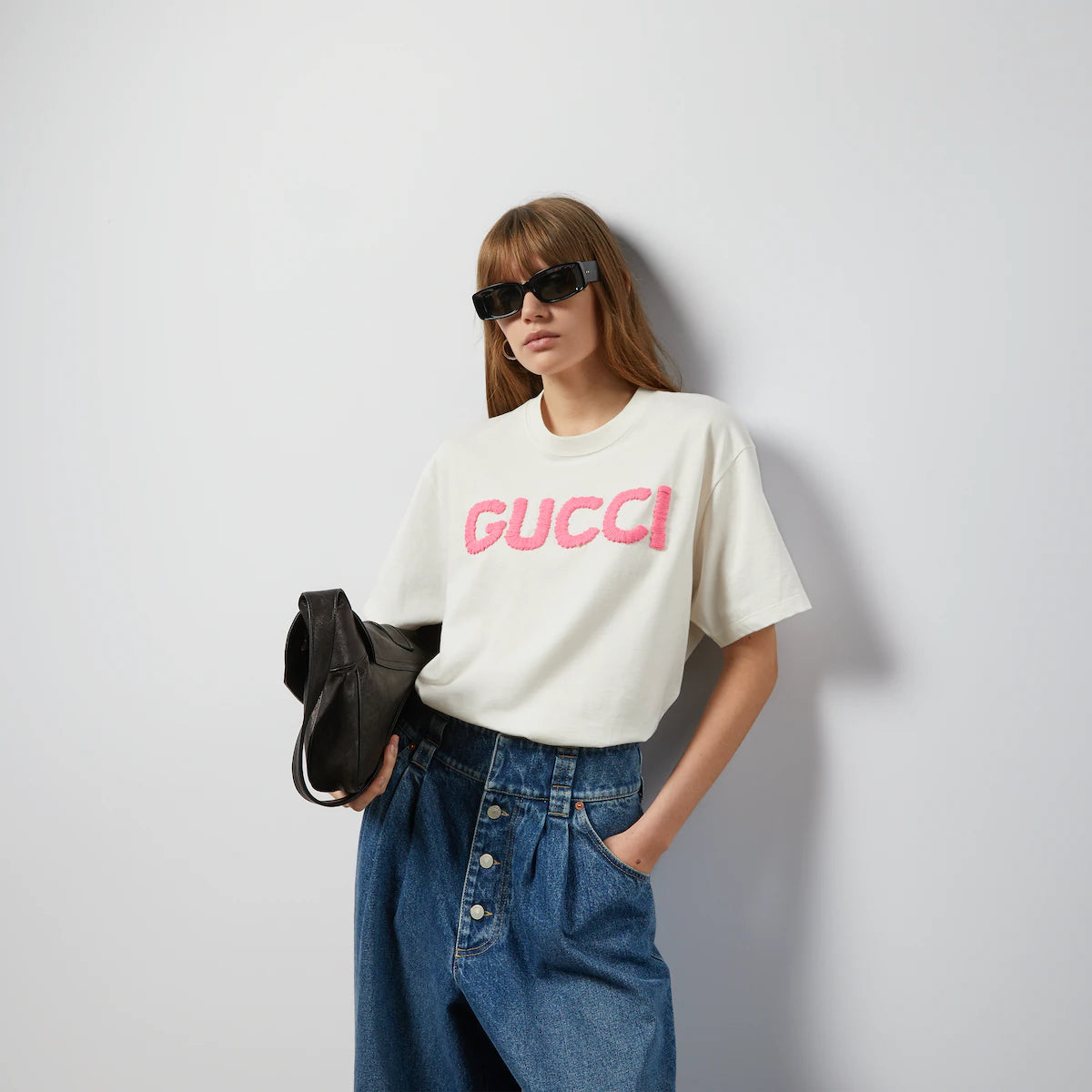 T-SHIRT COURT EN JERSEY DE COTON