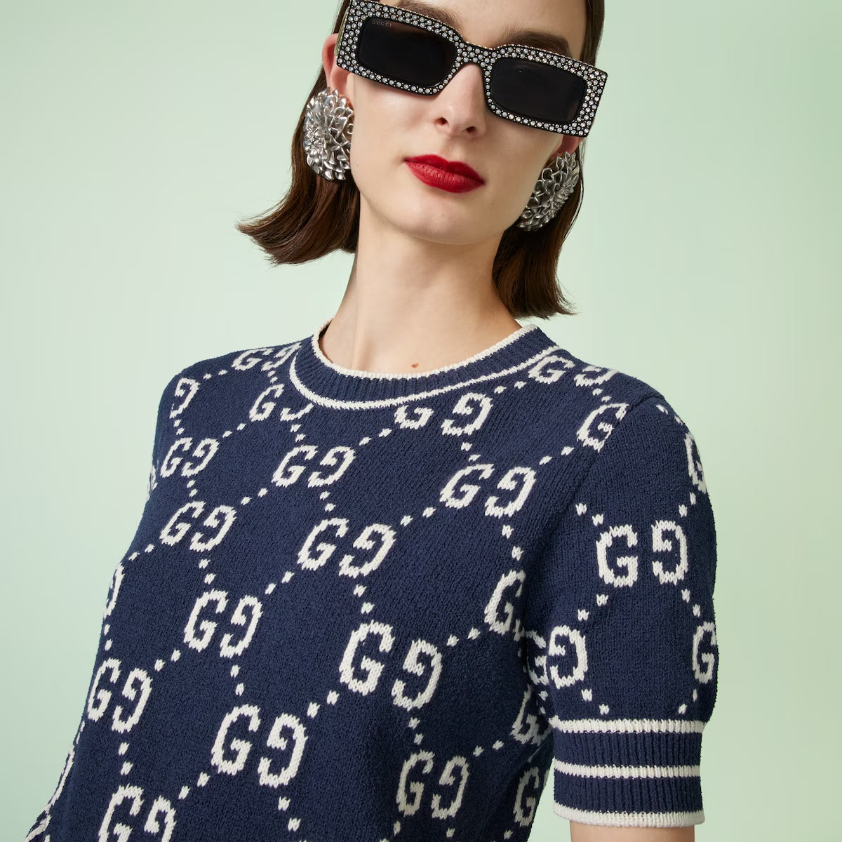 HAUT EN JACQUARD DE COTON