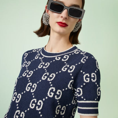 HAUT EN JACQUARD DE COTON