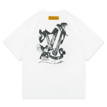 T-shirt Imprimé Oiseaux