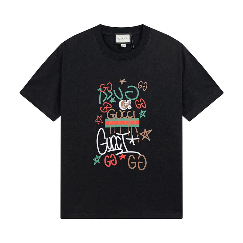 T-shirt imprimé graffiti