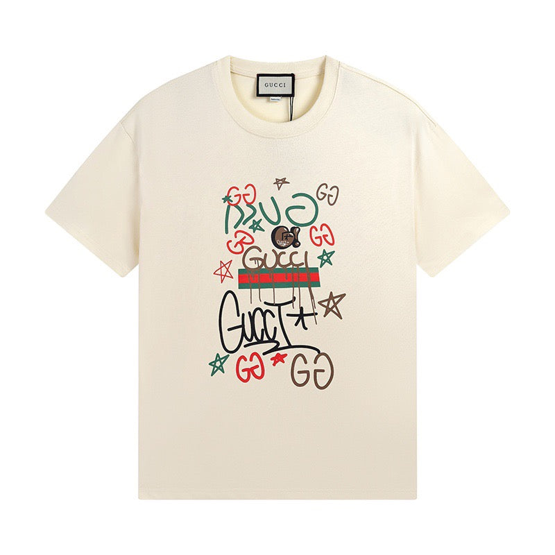 T-shirt imprimé graffiti