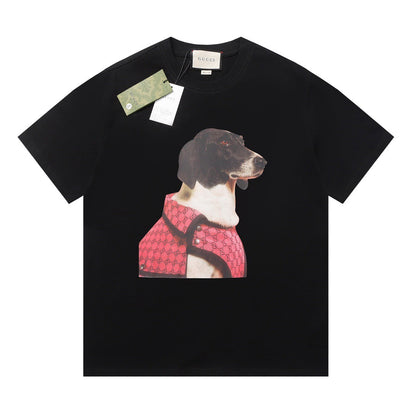 T-shirt imprimé chien
