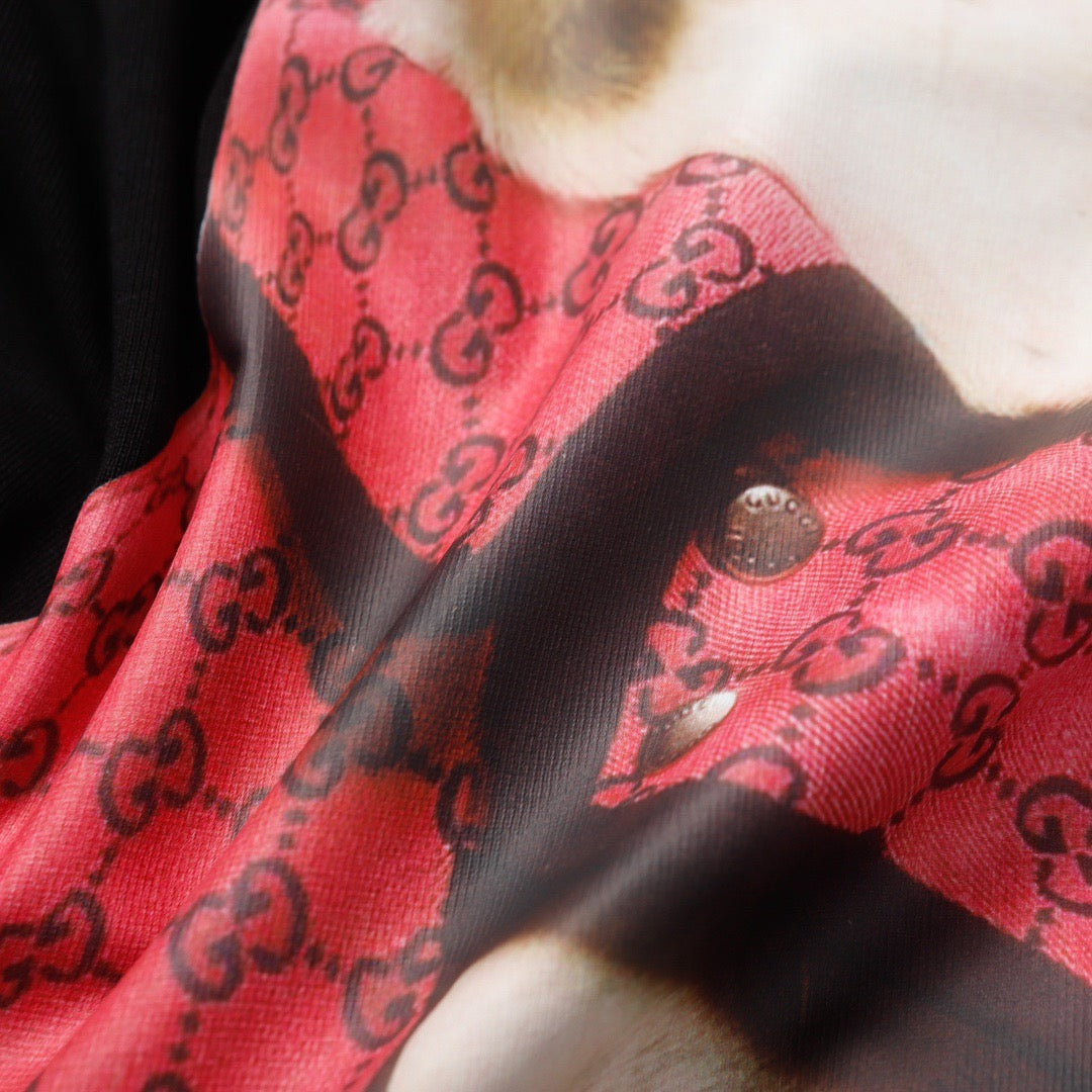 T-shirt imprimé chien