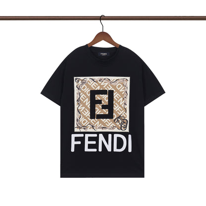 T-shirt imprimé lettre F simple