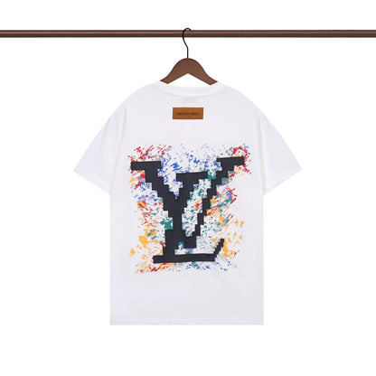 T-shirt imprimé lettres simple