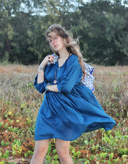 Robe Courte Hawa en Kohinoor - Doublée