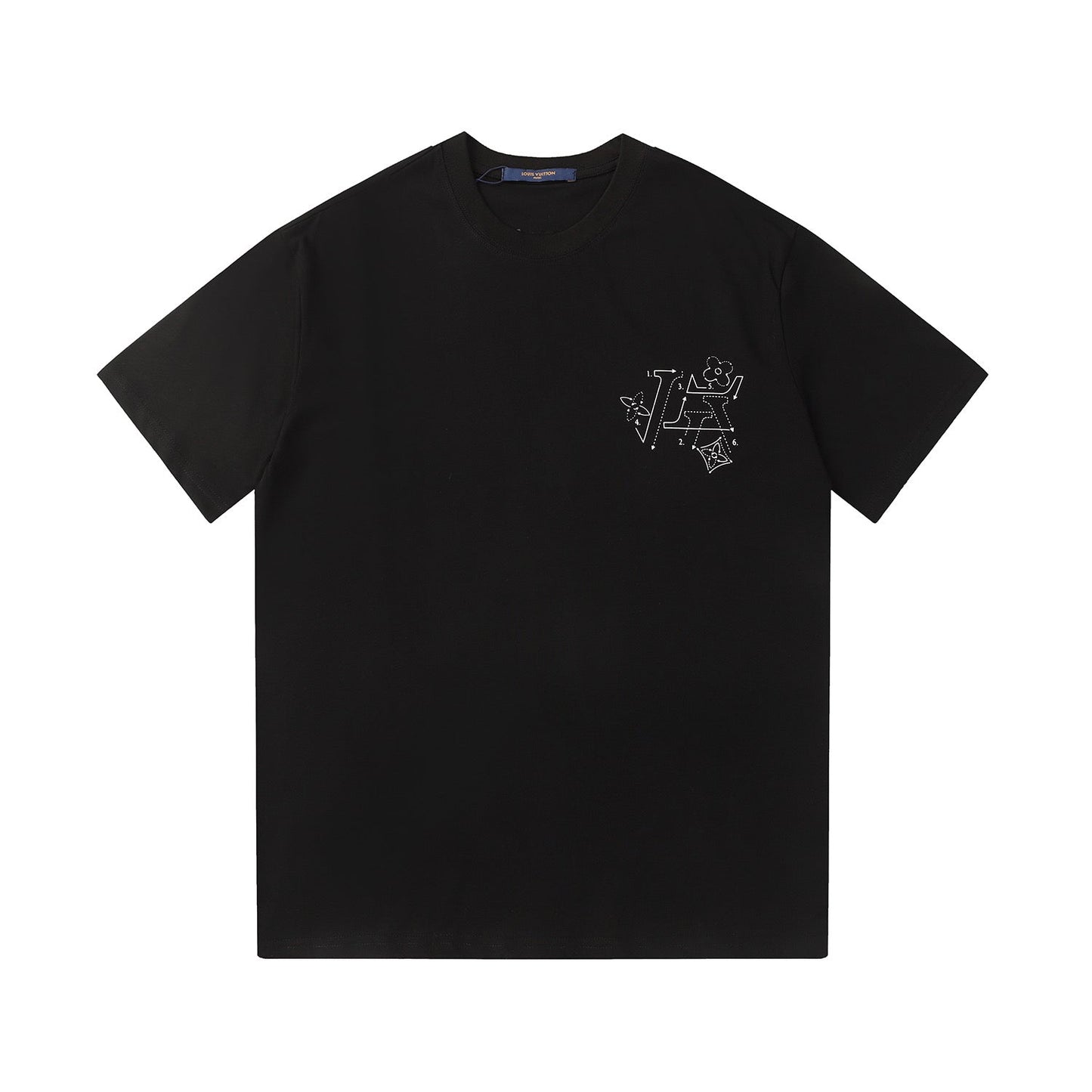 T-shirt à imprimé totem