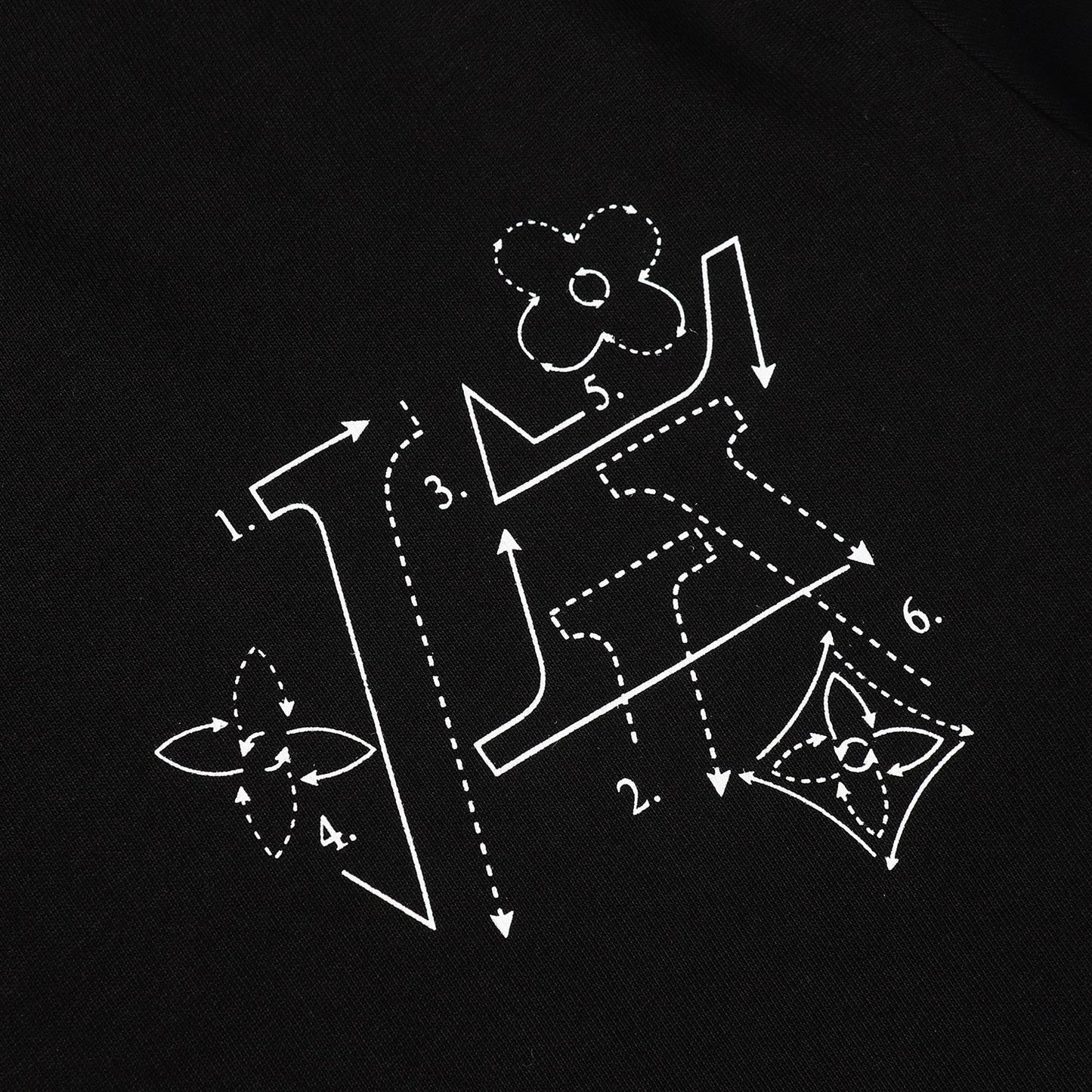 T-shirt à imprimé totem