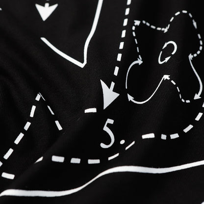 T-shirt à imprimé totem