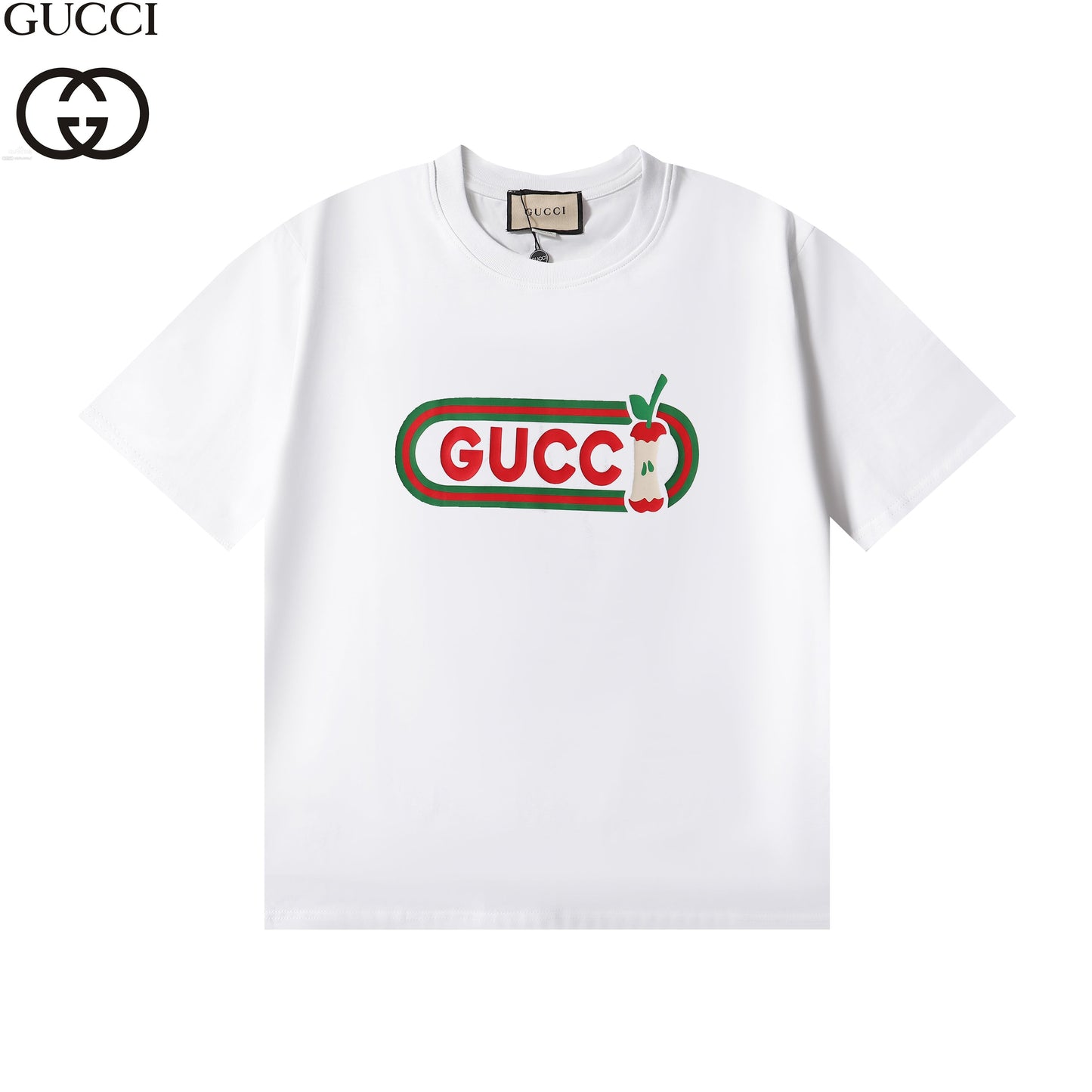 T-shirt créatif imprimé pomme