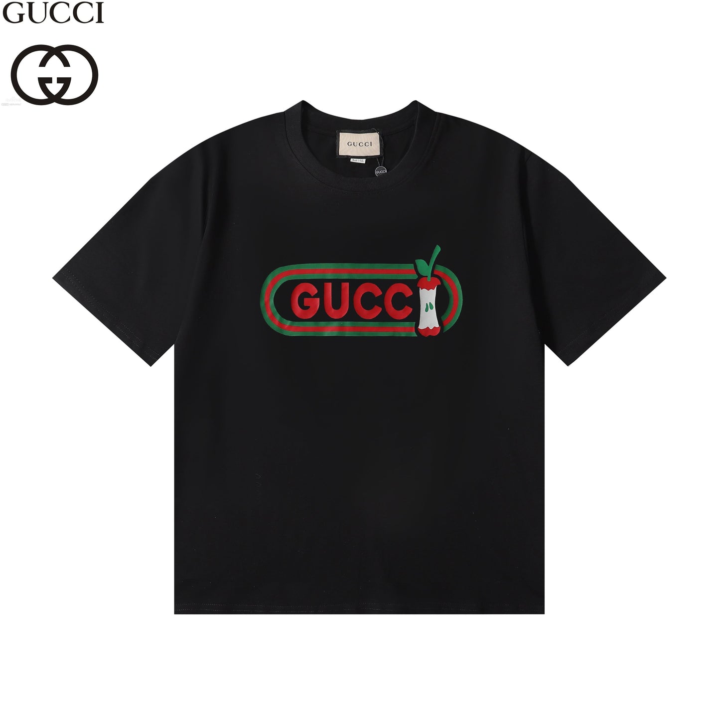 T-shirt créatif imprimé pomme