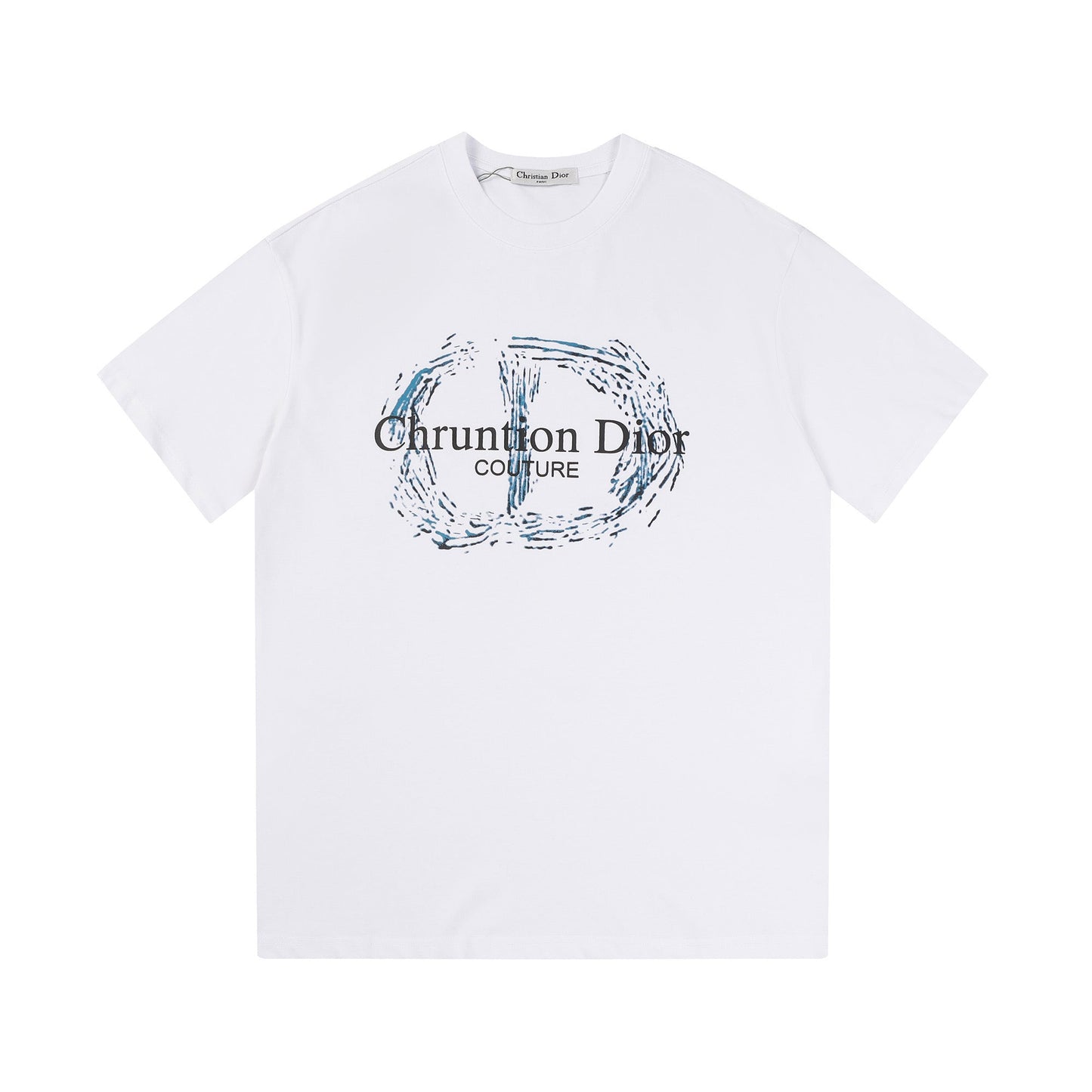 T-shirt vintage imprimé 3D