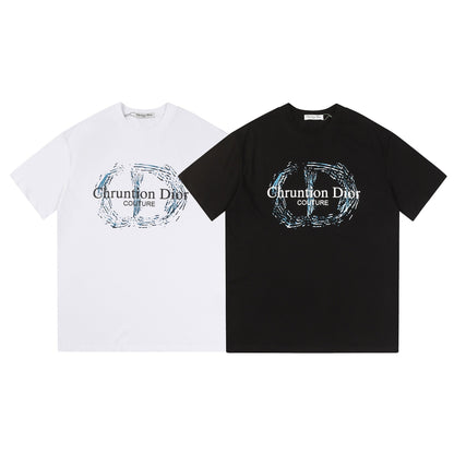 T-shirt vintage imprimé 3D