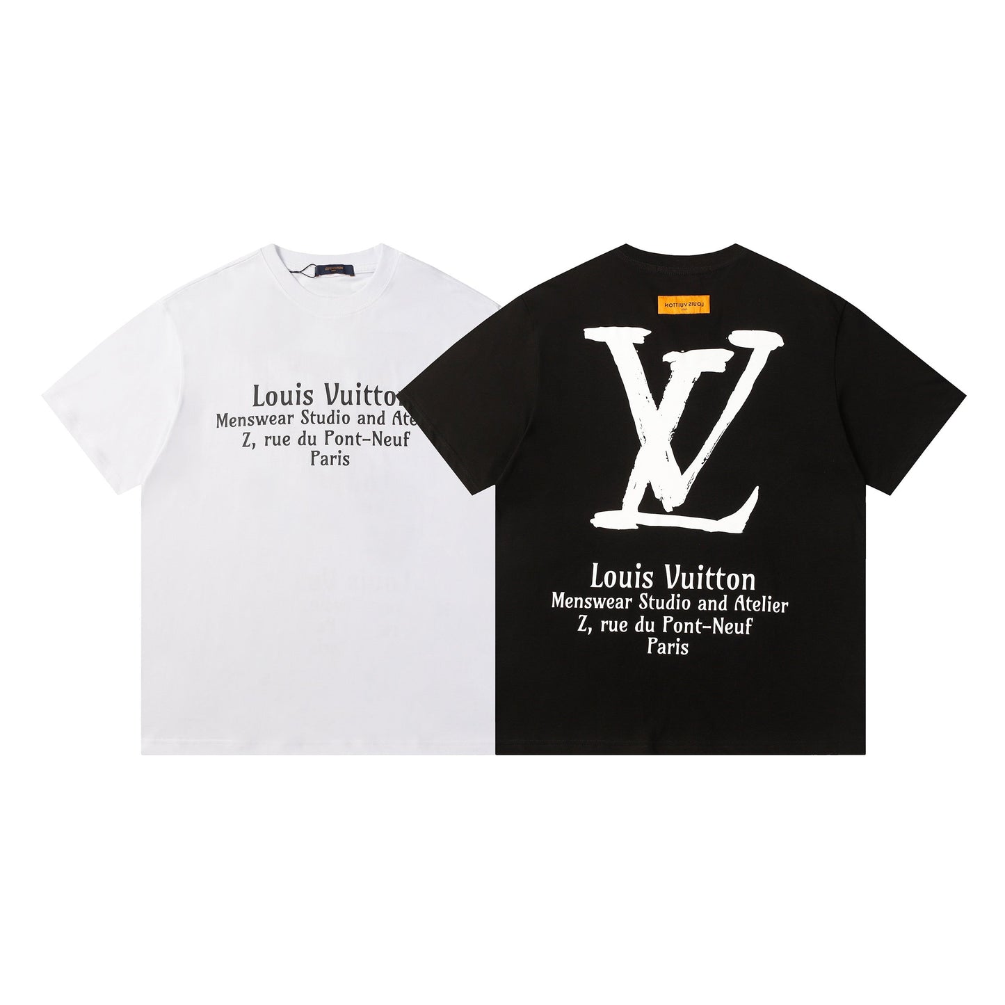 T-shirt imprimé lettrage