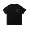 Lnk-dyed printed T-shirt